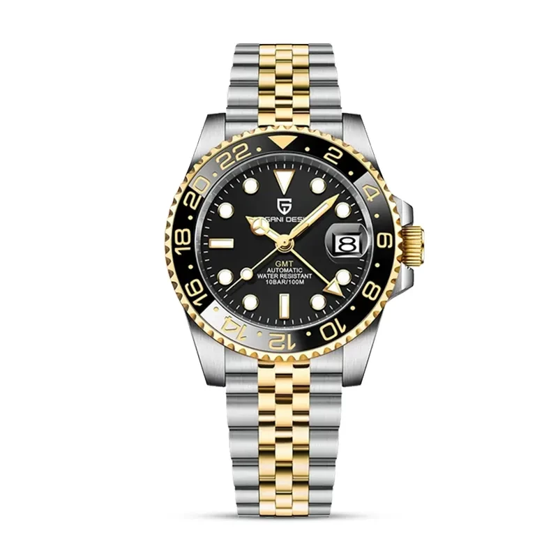 Pagani Design GMT-Master Automatic Two-tone Men's Watch | PD-1662